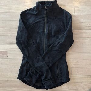Women's Black Camouflage Jacket